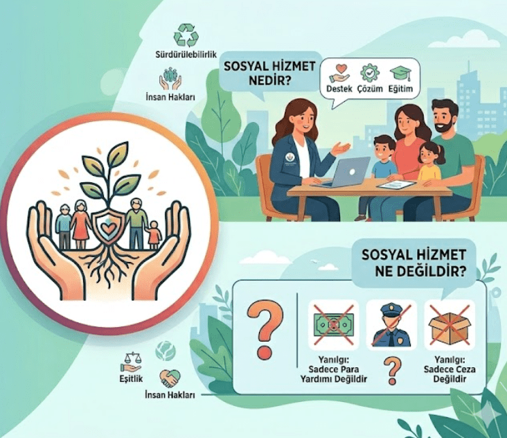 Sosyal Hizmet Nedir? Ne&nbsp;Değildir?